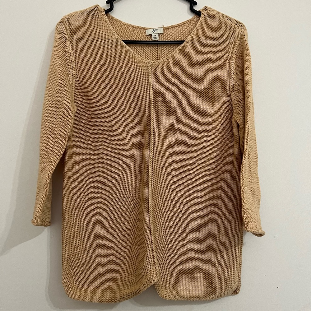 J Jill brand cable knit sweater. Size M